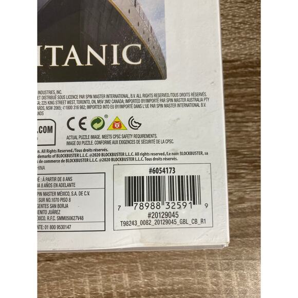 Cardinal Blockbuster Game Lot Titanic 500 Piece Jigsaw Puzzle Movie Theme - Picture 4 of 13